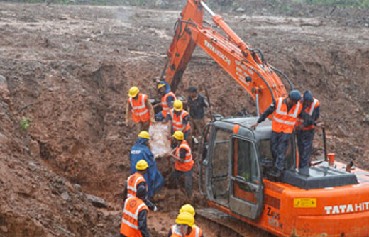 pune landslide